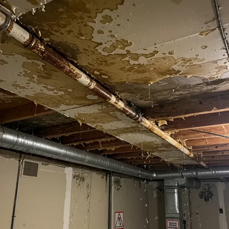 Ceiling Water Damage Repair in Liberty, NC