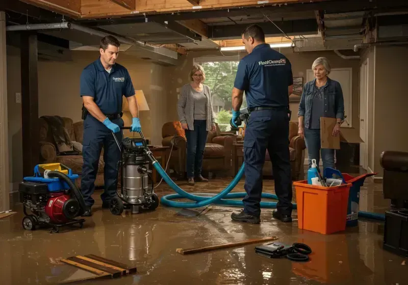 Basement Water Extraction and Removal Techniques process in Liberty, NC